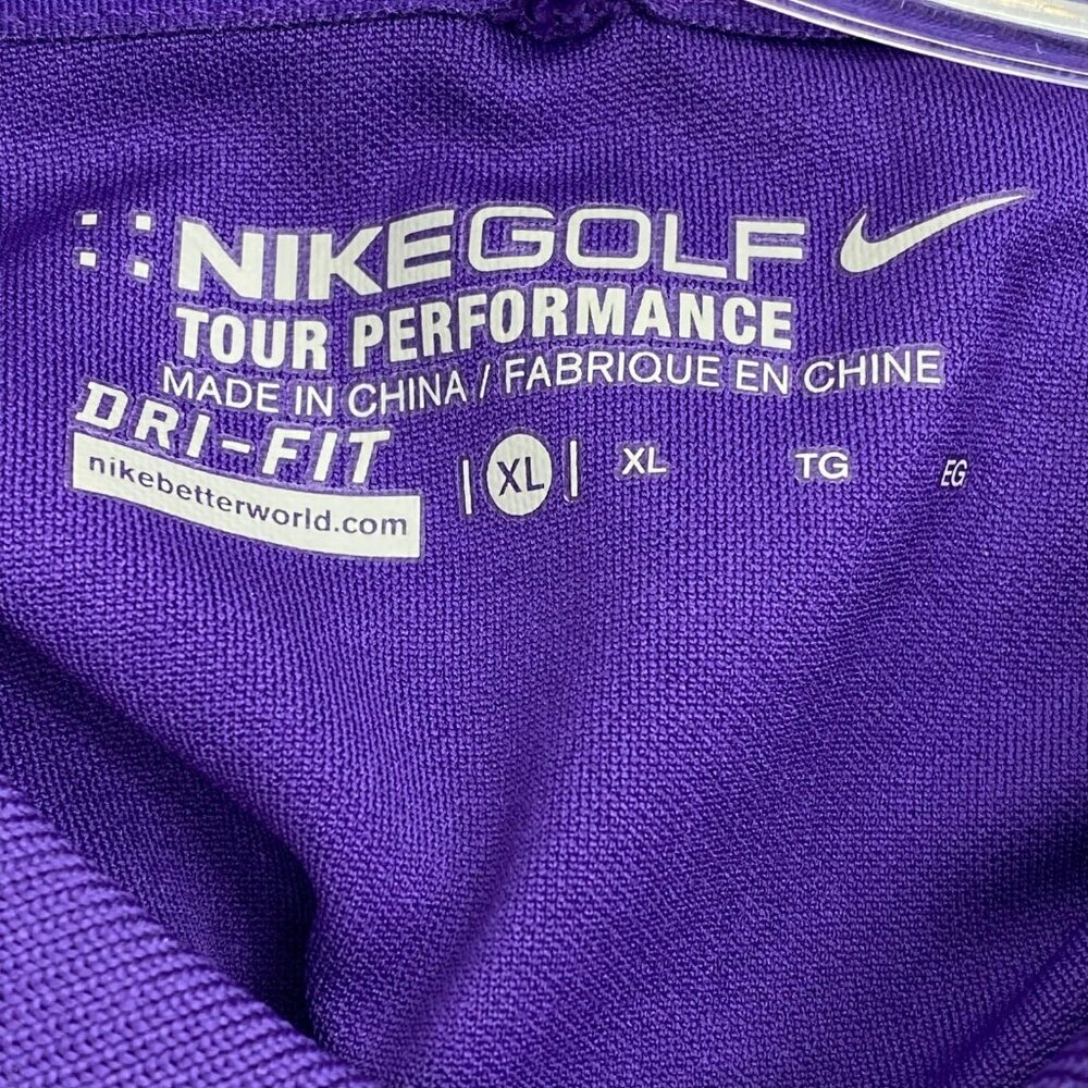 Nike Purple Basic Solid Short Sleeve T-Shirt | Si… - image 4